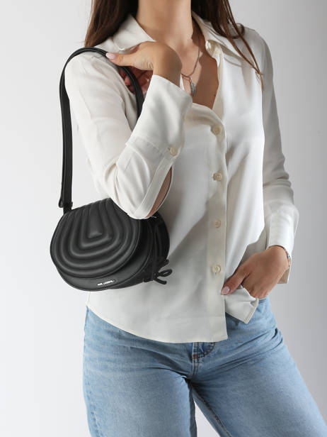 Cross Body Tas K Wellen Karl lagerfeld Zwart k wellen A3W30259 ander zicht 1