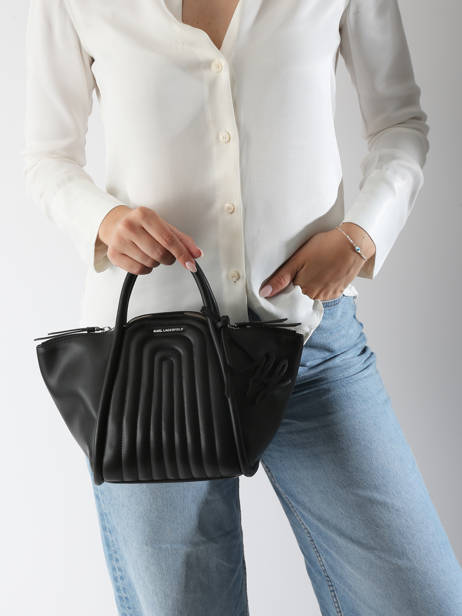 Handtassen K Wellen Karl lagerfeld Zwart k wellen A3W30260 ander zicht 1