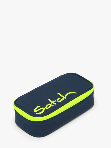 Pennenzak Satch Blauw pencil case BSC ander zicht 1