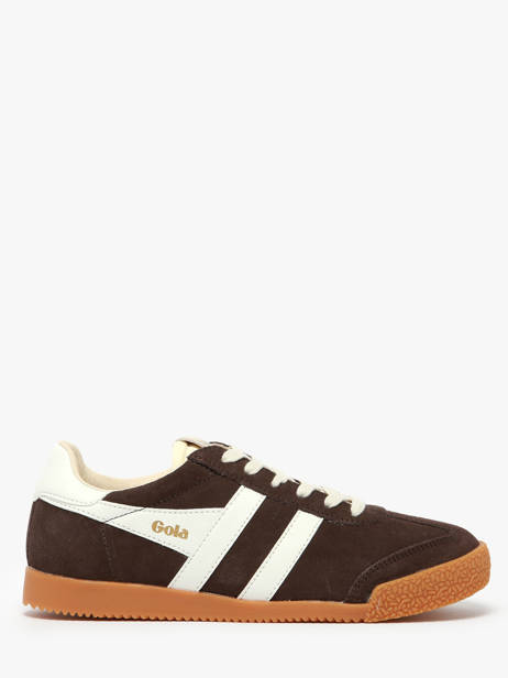 Sneakers Uit Leder Gola Bruin women CLB538