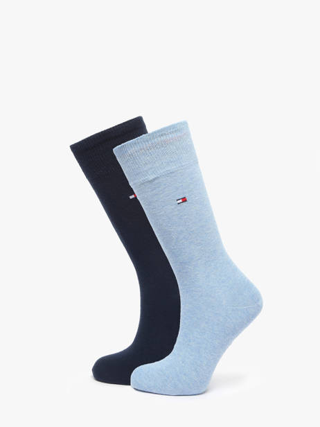 Set Van 2 Paar Sokken Tommy hilfiger Blauw socks 371111