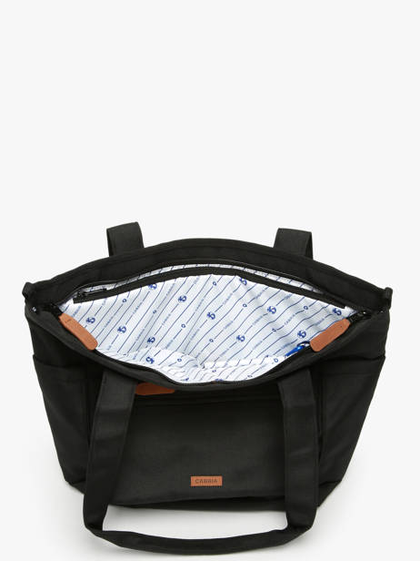 Schoudertas A4 Formaat Adventurer Gerecycleerd Polyester Cabaia Zwart adventurer TOTEBAGM ander zicht 3