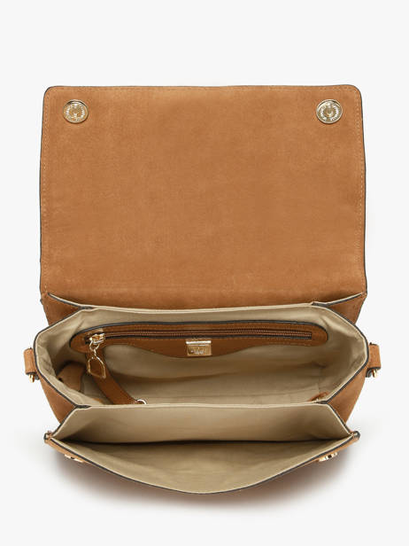 Cross Body Tas Altesse Suede Etrier Bruin altesse suede EASU048M ander zicht 3