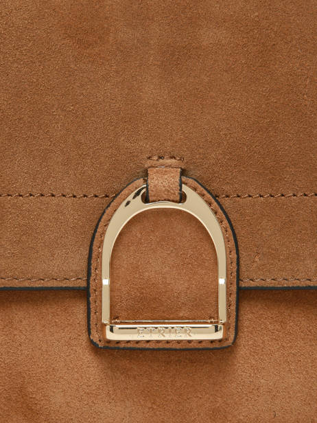 Cross Body Tas Altesse Suede Etrier Bruin altesse suede EASU048M ander zicht 5