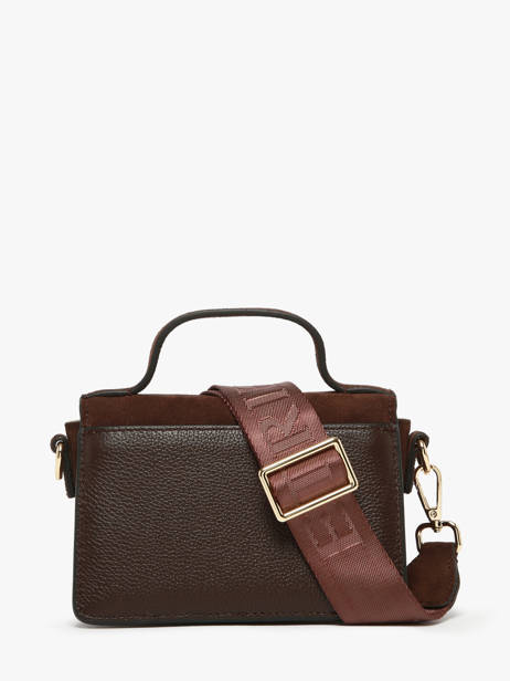Cross Body Tas Altesse Suede Etrier Bruin altesse suede EASU048X ander zicht 4