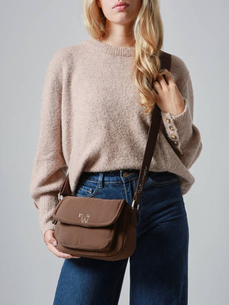 Cross Body Tas S Primevere Woomen Bruin primevere WPRI07 ander zicht 1