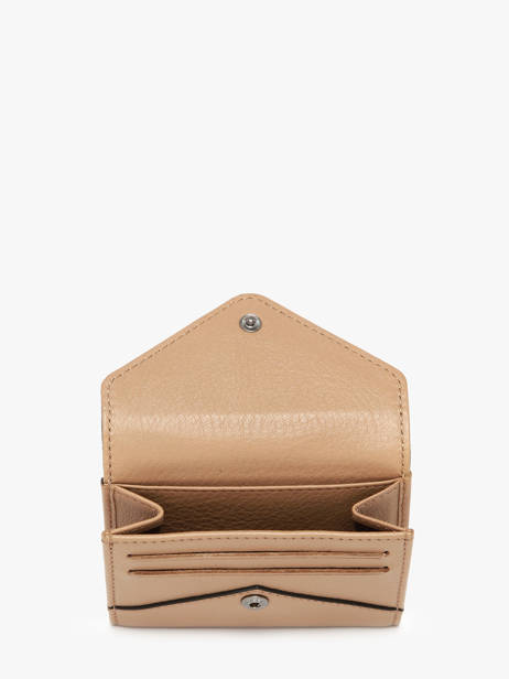 Portemonnee Leder Yves renard Bruin enveloppe 29250 ander zicht 1