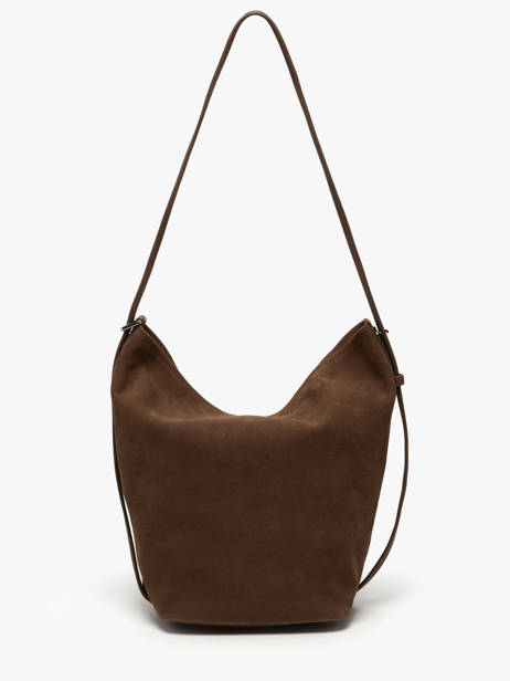 Cross Body Tas Rugzak M Cavalier Nubuck Leder Etrier Bruin cavalier nubuck ECAN126M ander zicht 7