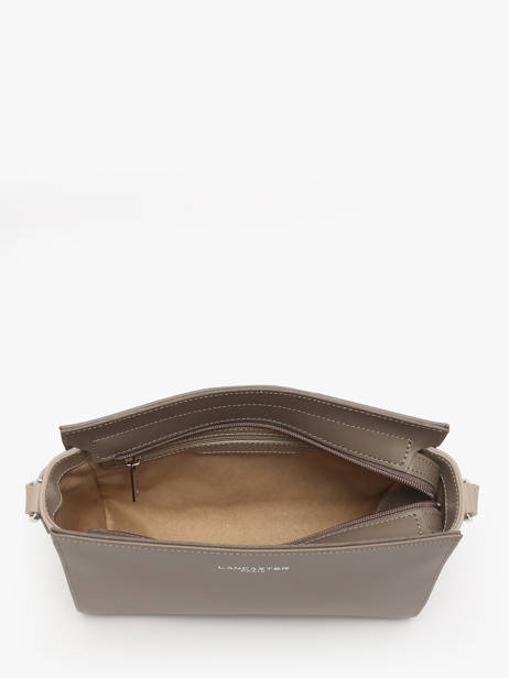 Cross Body Tas Smooth Leder Lancaster Beige smooth 437-02 ander zicht 3