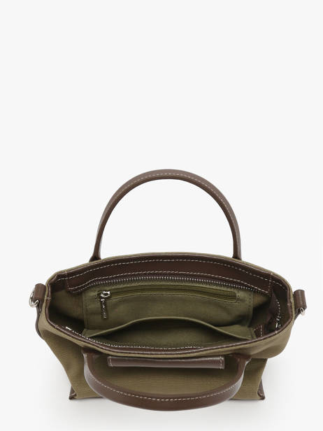 Cross Body Tas Canvas Kba Lancaster Groen canvas kba 49 ander zicht 3