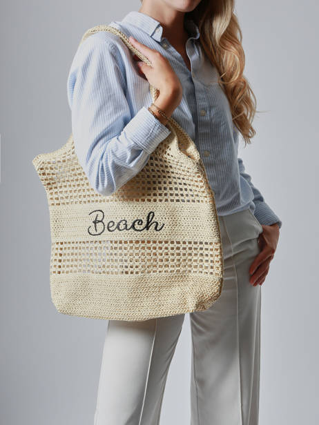 Schoudertas Beach Papier Miniprix Beige beach Q637 ander zicht 1