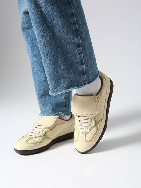 Sneakers Tb.490 Club Onix Cream Uit Leder Alohas Beige women 10082902 ander zicht 1