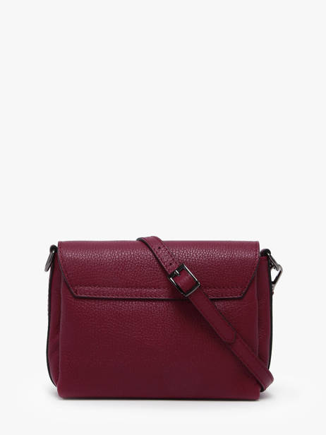 Cross Body Tas Caviar Leder Milano Violet caviar CA24061 ander zicht 4