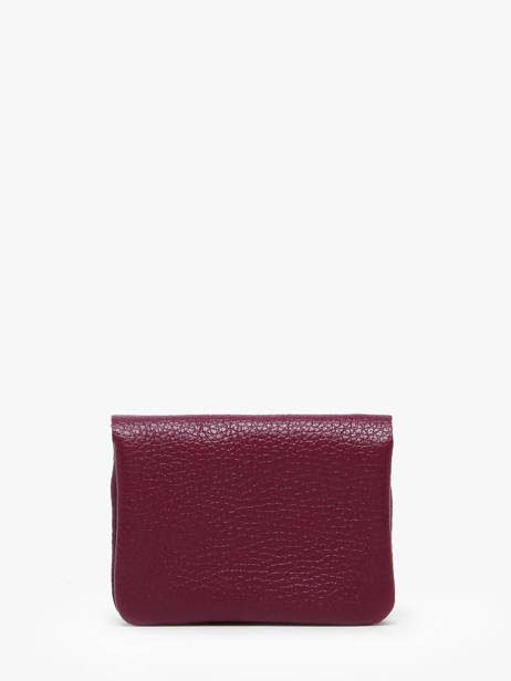 Portemonnee Leder Milano Violet caviar CA23092 ander zicht 2