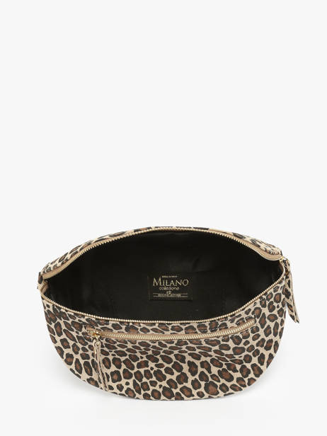 Heuptasje Velvet Leopardo Leder Milano Beige velvet leopardo VL24091 ander zicht 3
