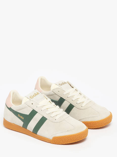 Sneakers Elan Uit Leder Gola Beige women CLB538 ander zicht 2