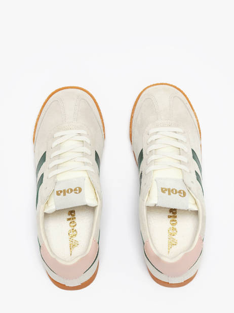 Sneakers Elan Uit Leder Gola Beige women CLB538 ander zicht 4