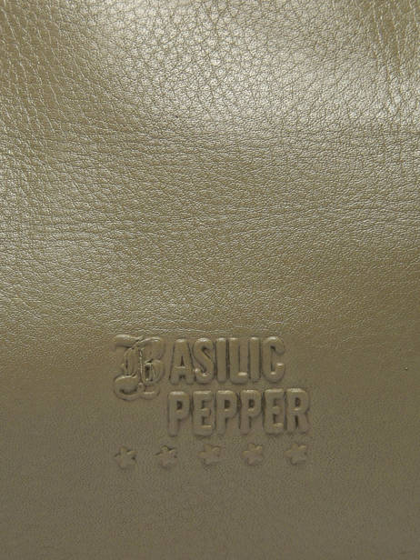 Handtas Cow Leder Basilic pepper Groen cow BCOW22 ander zicht 5