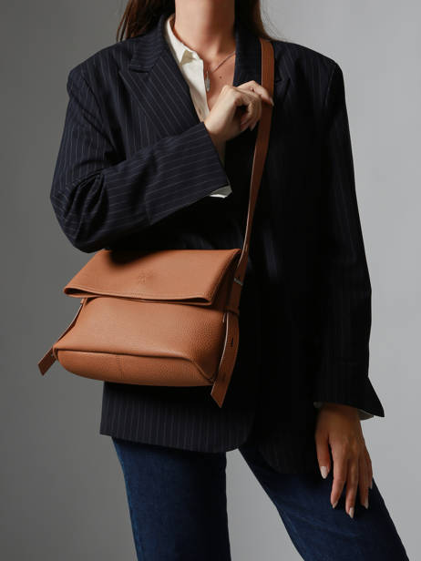 Cross Body Tas Cavalier Leder Etrier Bruin cavalier ECLR135M ander zicht 1