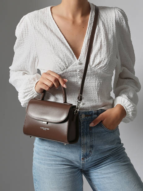Cross Body Tas S Suave Leder Lancaster Bruin suave even 16 ander zicht 1