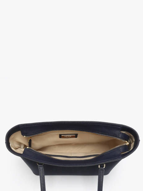 Schoudertas Medium Karly Leder Lauren ralph lauren Blauw karly 31924351 ander zicht 2