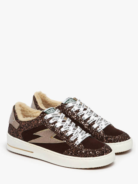 Sneakers Noubar Uit Leder Semerdjian Bruin women NOUBAR ander zicht 1