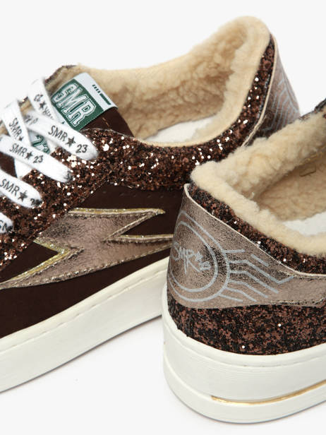Sneakers Noubar Uit Leder Semerdjian Bruin women NOUBAR ander zicht 2