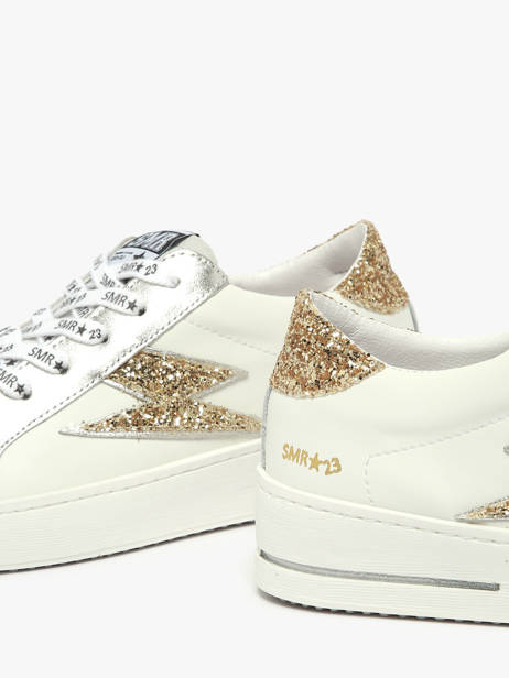 Sneakers Maya Uit Leder Semerdjian Wit women MAYA ander zicht 2