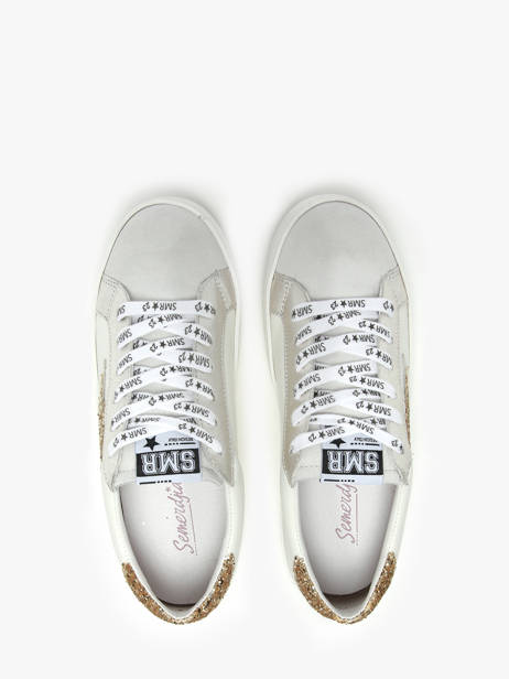 Sneakers Maya Uit Leder Semerdjian Wit women MAYA ander zicht 3