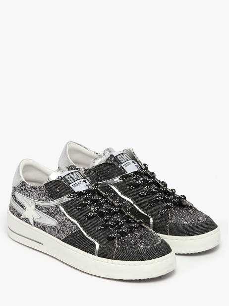 Sneakers Vana Uit Leder Semerdjian Zwart women VANA ander zicht 1