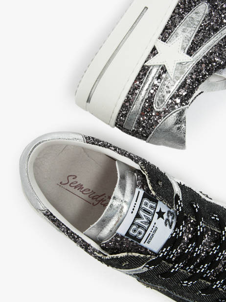 Sneakers Vana Uit Leder Semerdjian Zwart women VANA ander zicht 2