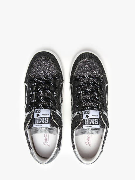 Sneakers Vana Uit Leder Semerdjian Zwart women VANA ander zicht 3