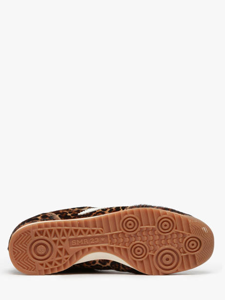 Sneakers Joyce Uit Leder Semerdjian Bruin women JOYCE ander zicht 5