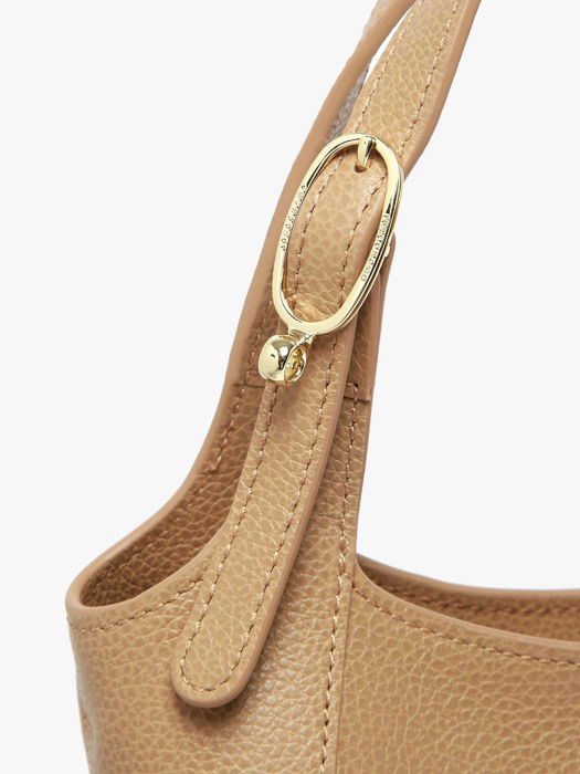 Longchamp Le foulonné Handtas Bruin