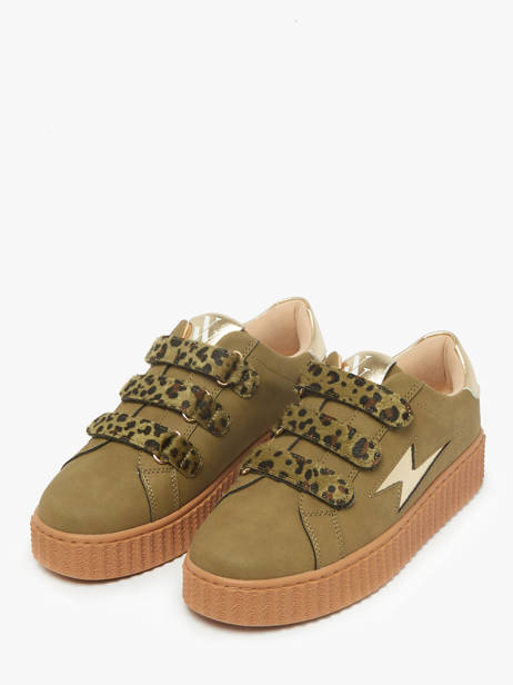 Sneakers Aby Vanessa wu Groen women BK2714NR ander zicht 1