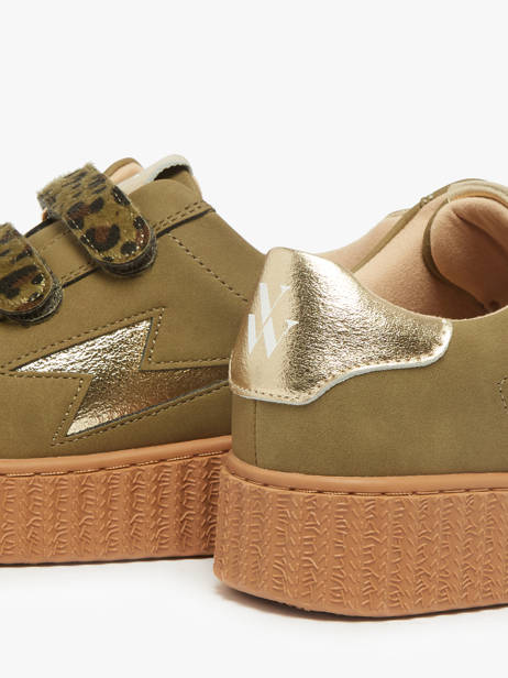 Sneakers Aby Vanessa wu Groen women BK2714NR ander zicht 2