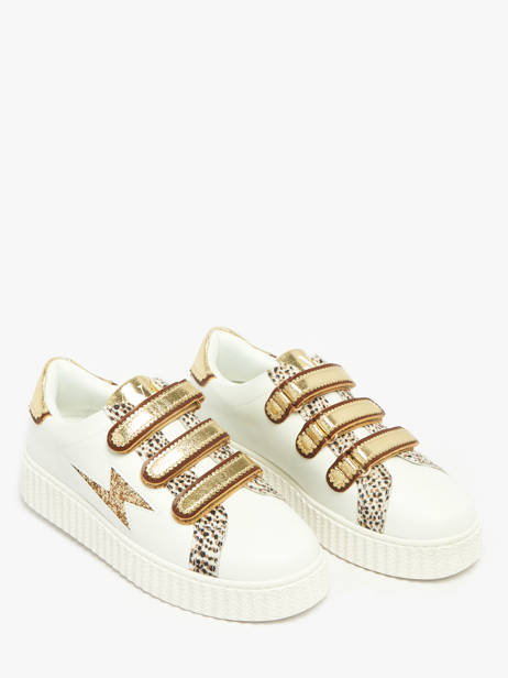 Sneakers Xenia Vanessa wu Goud women BK2803OR ander zicht 1