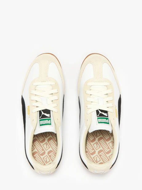 Sneakers Arizona Retro Uit Leder Puma Wit women 40235302 ander zicht 3