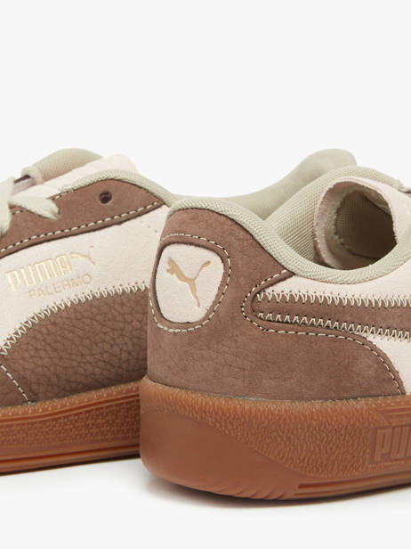 Sneakers Palermo Wine Club Uit Leder Puma Bruin women 40334901 ander zicht 2
