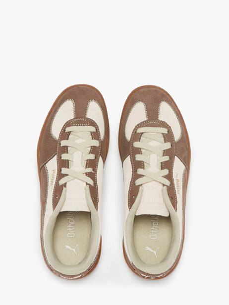Sneakers Palermo Wine Club Uit Leder Puma Bruin women 40334901 ander zicht 3
