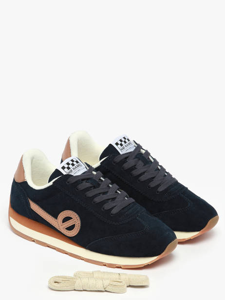 Sneakers City Run Jogger Uit Leder No name Blauw women HRVS04B9 ander zicht 1