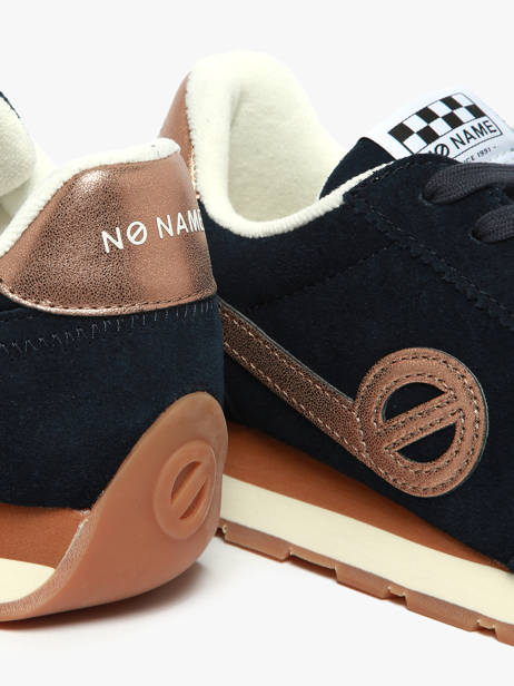 Sneakers City Run Jogger Uit Leder No name Blauw women HRVS04B9 ander zicht 2