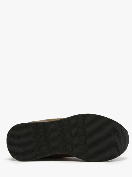 Sneakers Met Platformzool Flex M Jogger Uit Leder No name Groen women IMKNITAY ander zicht 4