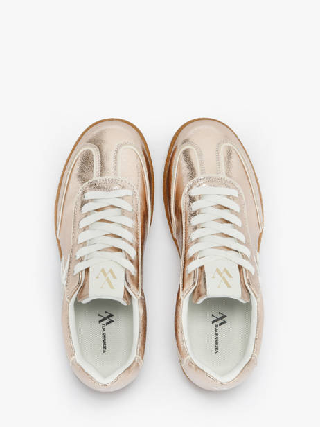 Sneakers Sarah Vanessa wu Goud women BK2805OR ander zicht 3