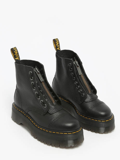 Sinclair Enkellaarsjes Uit Leder Dr martens Zwart women 22564001 ander zicht 1