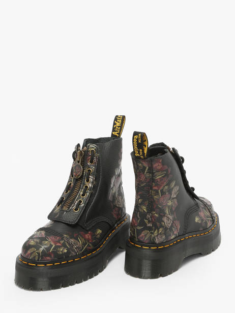 Enkellaarsjes Sinclair Uit Leder Dr martens Zwart women 32050001 ander zicht 2