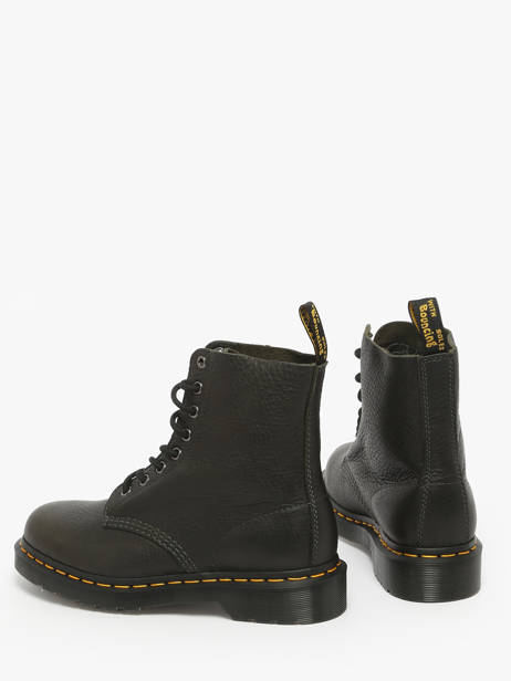 Enkellaarzen 1460 Pascal Uit Leder Dr martens Zwart boy 31981300 ander zicht 2