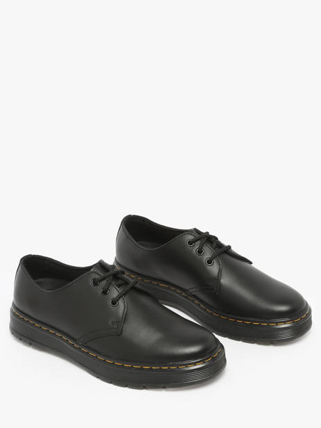 Derby Veterschoenen Brookline Low Uit Leder Dr martens Zwart boy 41553001 ander zicht 1