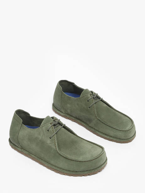 Derby Veterschoenen Utti Uit Leder Birkenstock Groen men 1030109 ander zicht 1