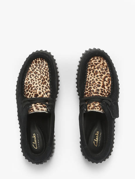 Derby Veterschoenen Torhill Bee Uit Leder Clarks Zwart women 26181189 ander zicht 3